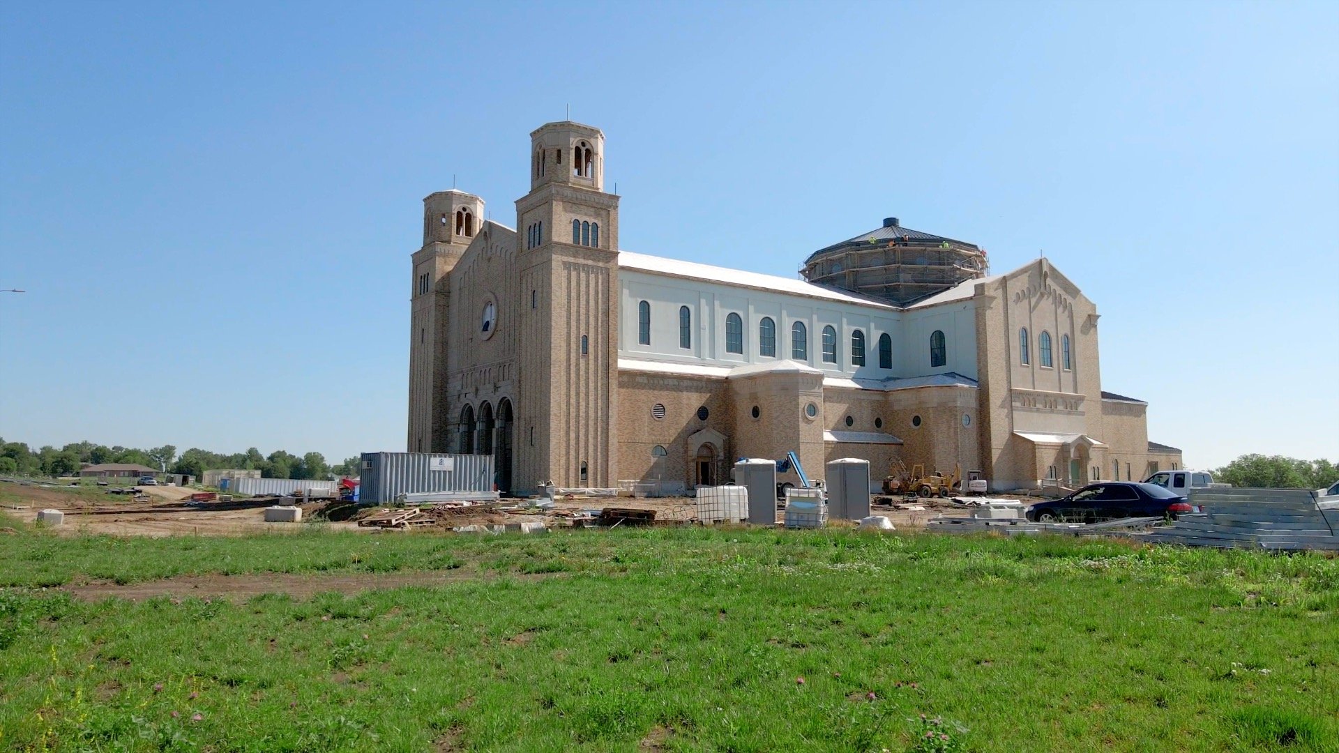 Immaculata Church Under Construction